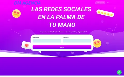 dmseguidores.com homepage