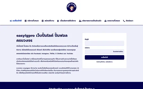 easyigpro.com homepage