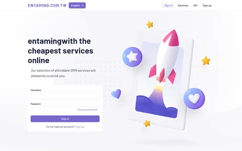 entaming.com.tw homepage