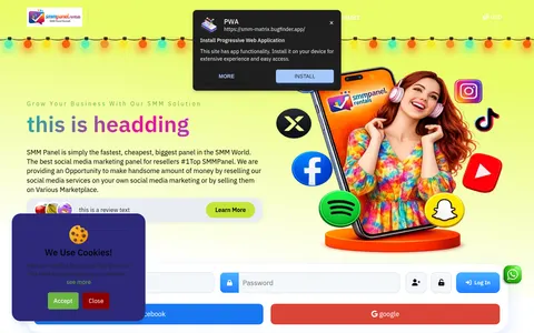 exellent.smm.rentals homepage