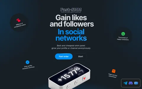 fast-smm.net homepage