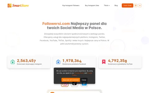 followersi.com homepage