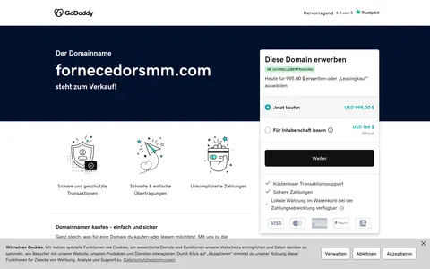 fornecedorsmm.com homepage