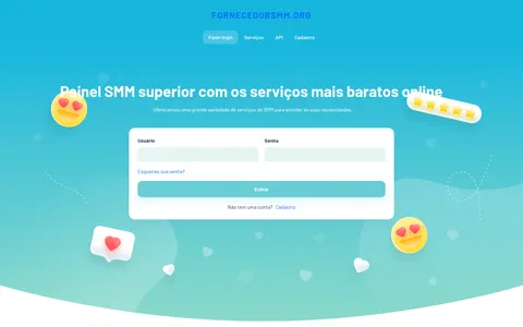 fornecedorsmm.org homepage