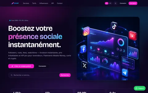 gboost.click homepage