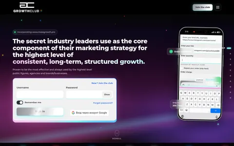 growthclub.ai homepage
