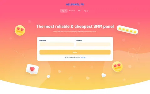 helpanel.org homepage