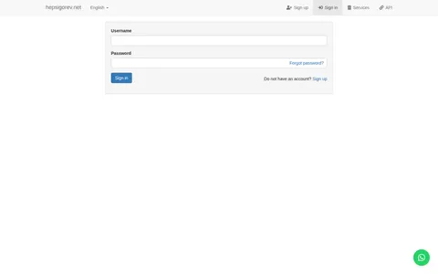 hepsigorev.net homepage