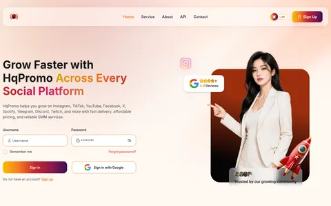 hqpromo.net homepage