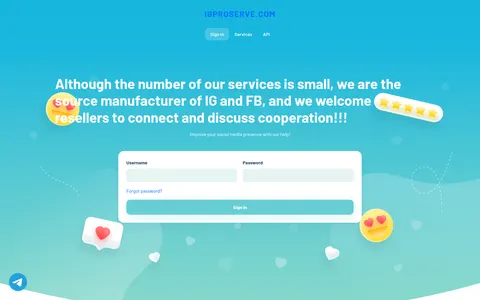 igproserve.com homepage