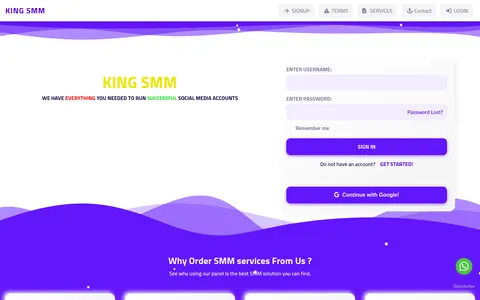 kingsmm.store homepage