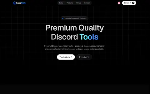 lunatools.net homepage