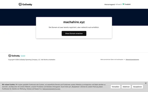 machahire.xyz homepage