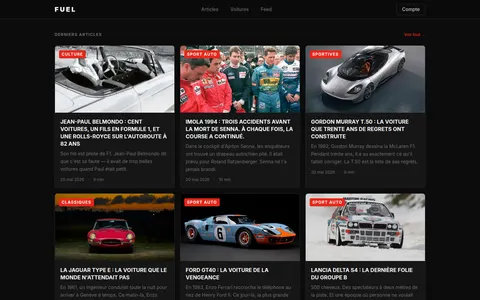 media-fuel.com homepage